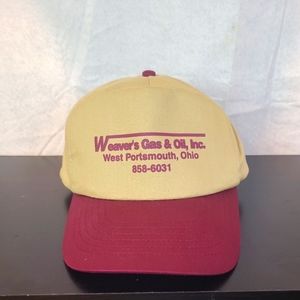 Four Season's Weaver's Gas & Oil, Inc Baseball Hat Ohio Snap Back Vintage